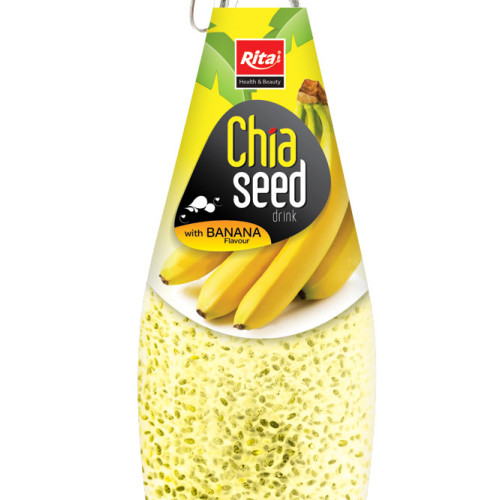 290ml Chia Seed drinks with Banana Flavour